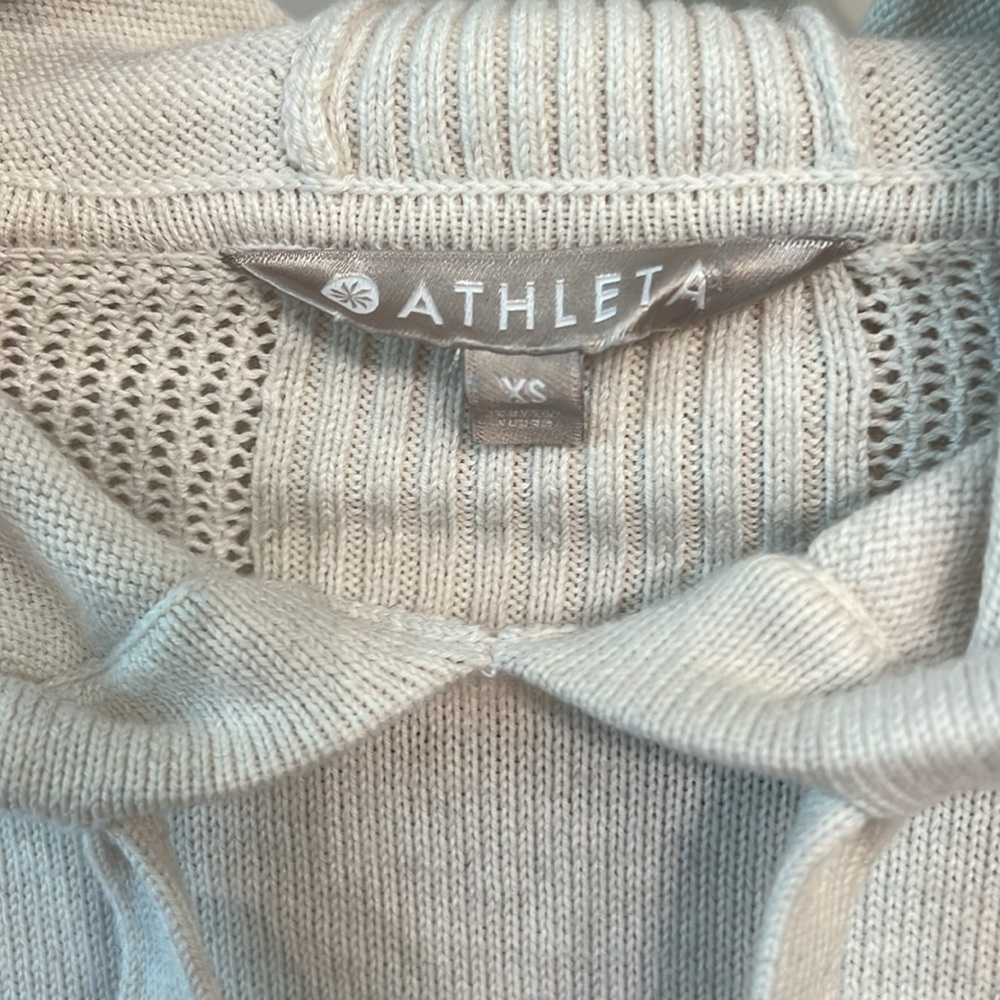Athleta Split Back Hooded Sweater - image 4